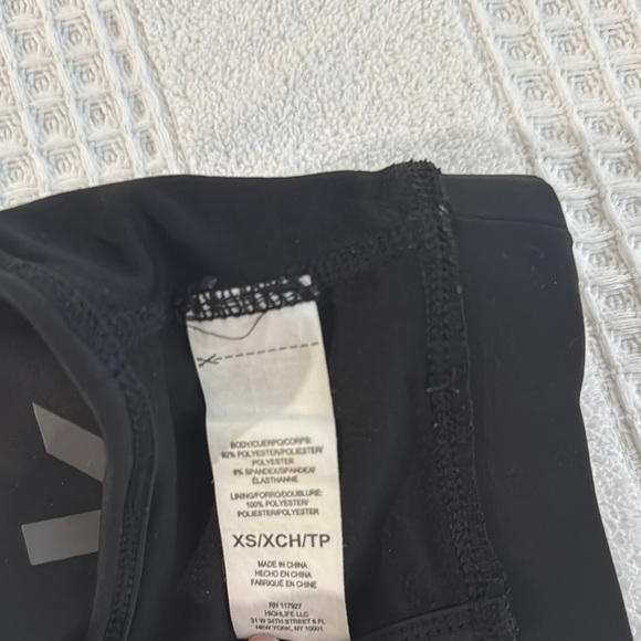 Reebok Black Performance Sports Bra Moisture-Wicking - Picture 5 of 5